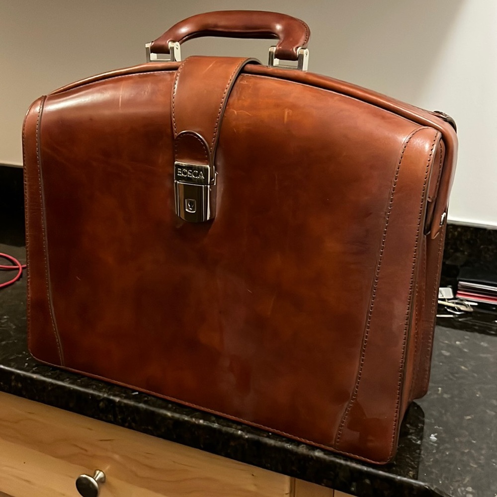 Bosca briefcase. Moving. Need a to sell ASAP